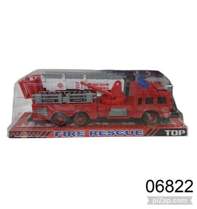 Imagen de CAMION BOMBERO  30CM BURBUJA 3.26